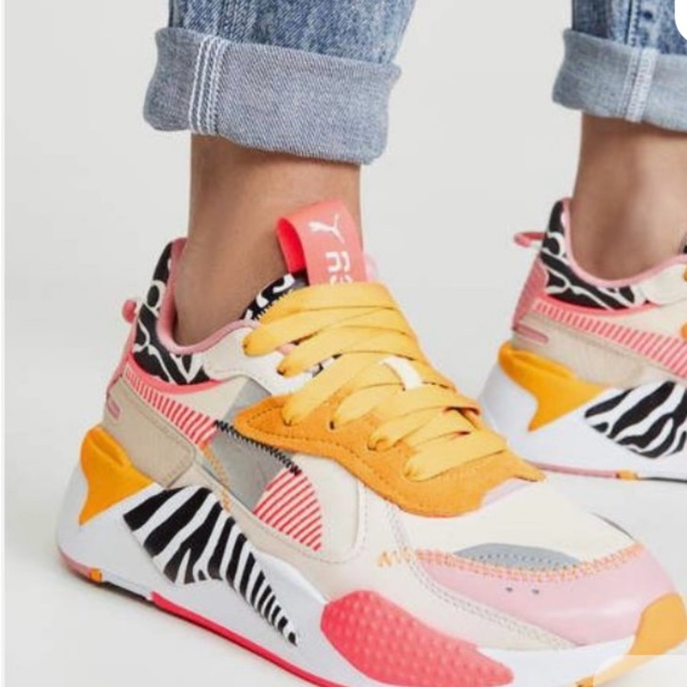 Puma RS-X Women's Sneakers - Yellow, Pink, Black